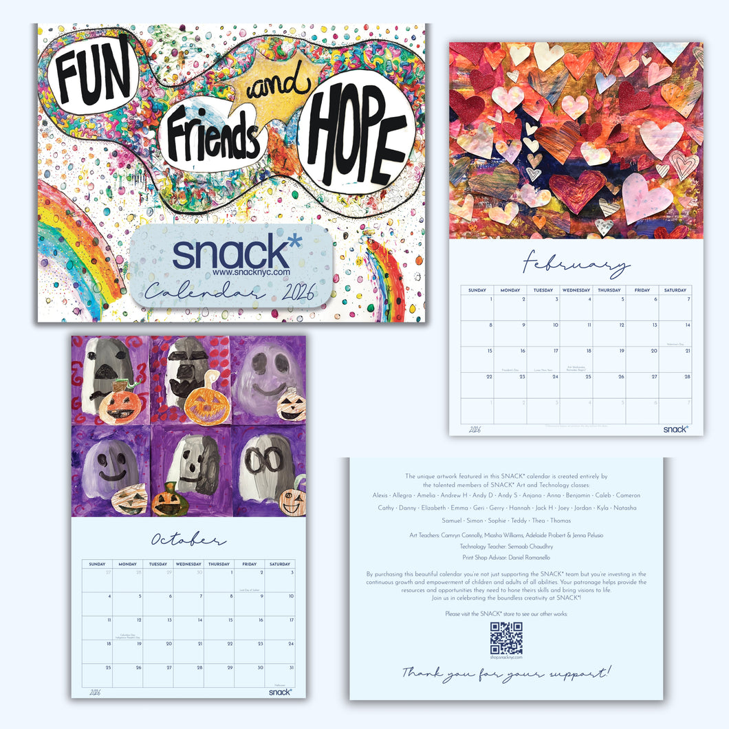SNACK* 2026 Calendar